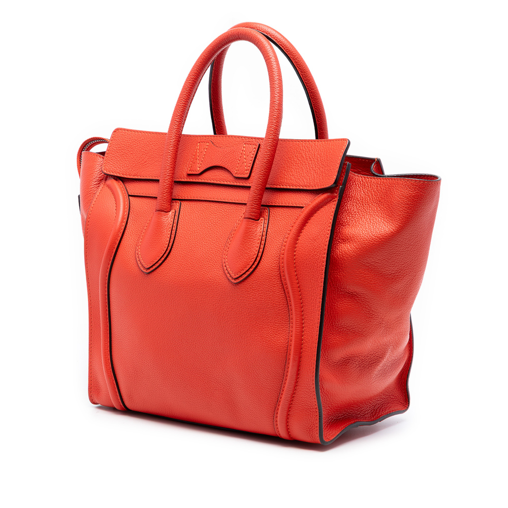 Pre-Loved Celine Mini Leather Luggage Tote - Picture 2 of 7